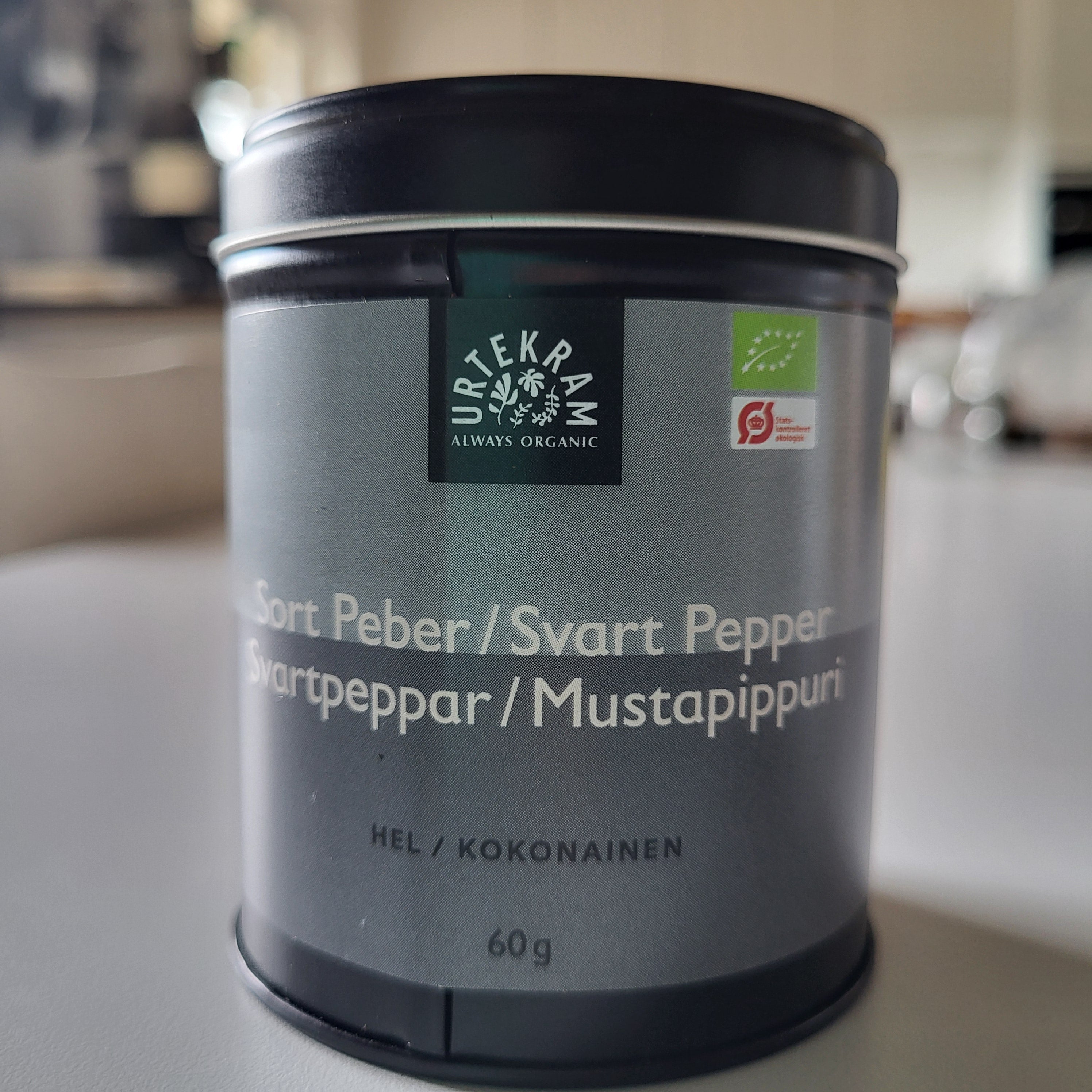 Urtekram Sort peber