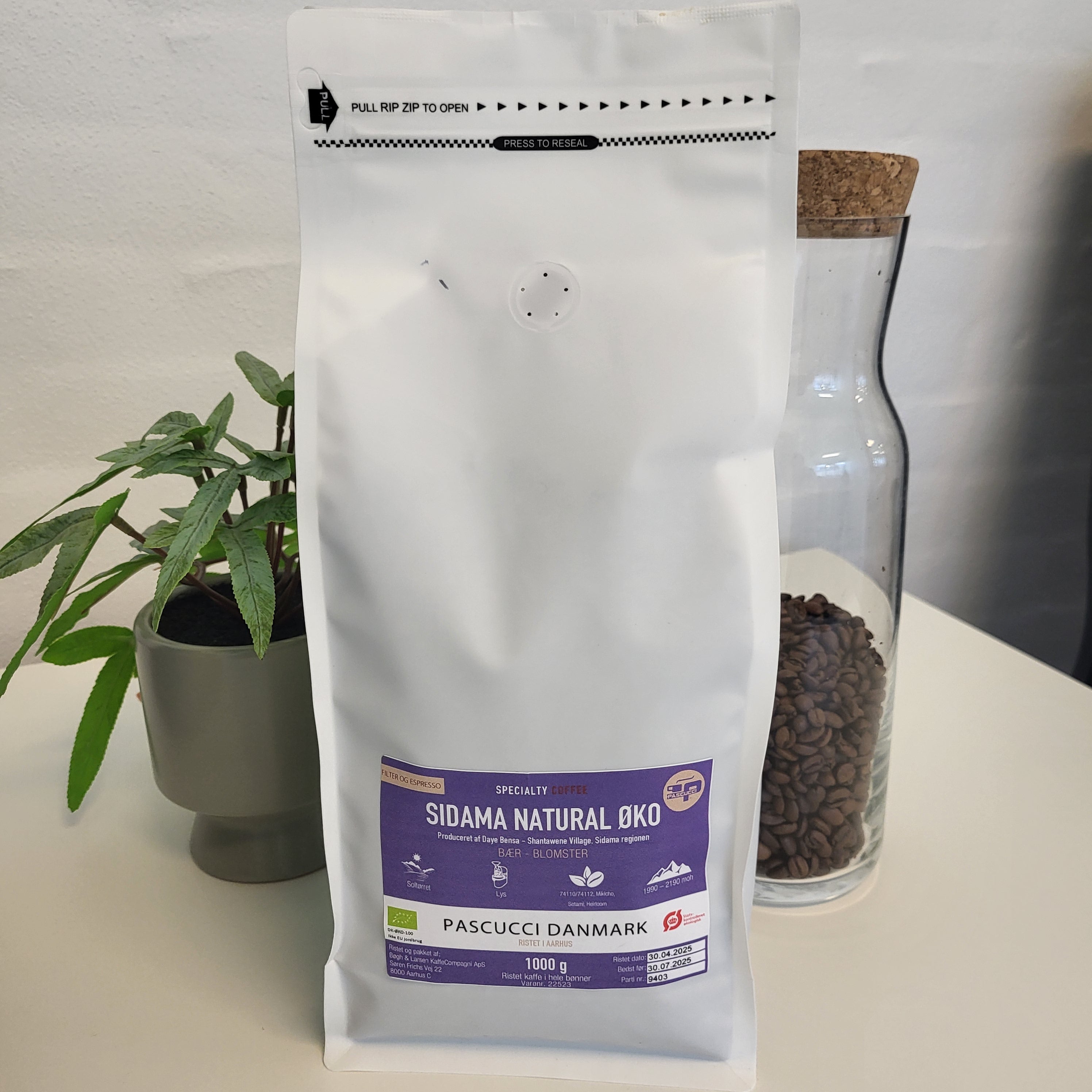 Sidama Natural øko kaffe